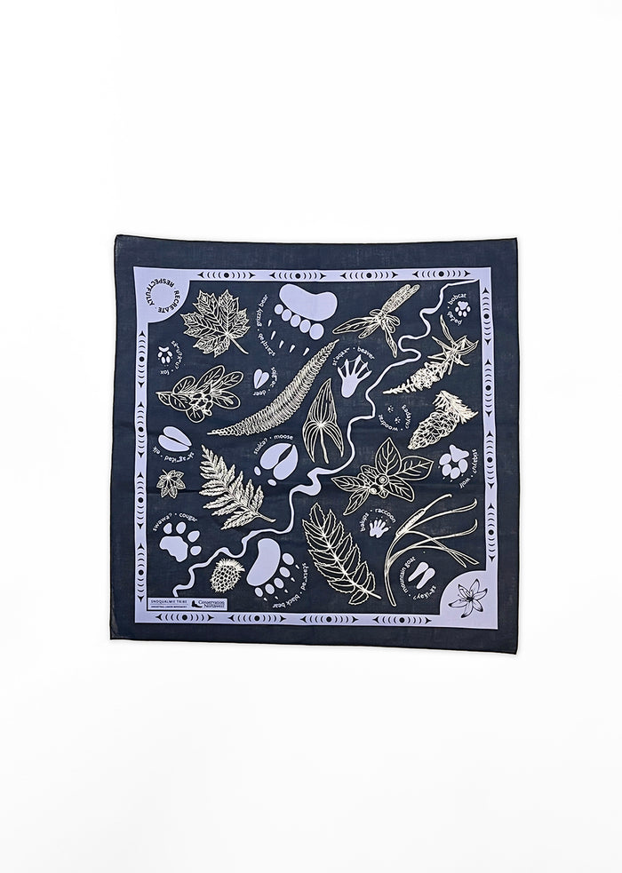 Snoqualmie Tribe / Conservation Northwest Awareness Bandana