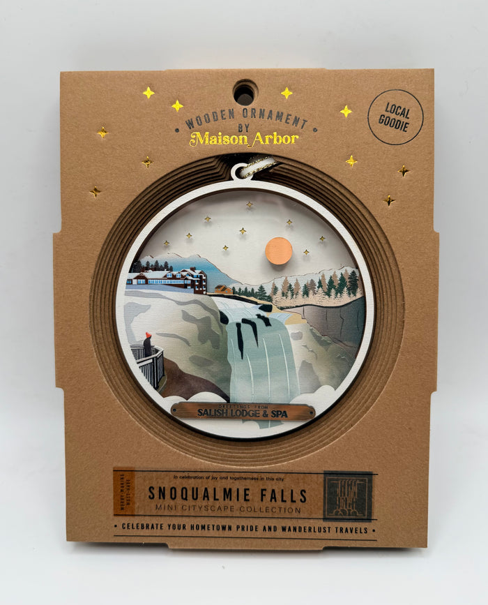 Maison Arbor Washington Ornament - Salish Lodge & Spa