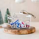 Maison Arbor Washington Ornament - Washington State "Rainy Day"