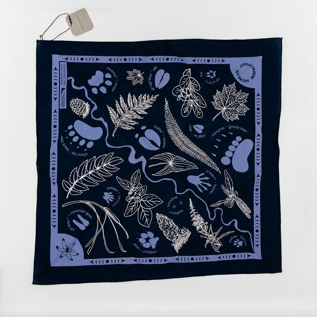 Snoqualmie Tribe / Conservation Northwest Awareness Bandana | Salish Lodge