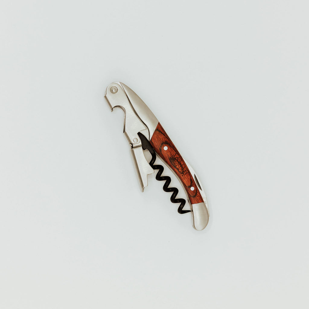 Salish Lodge & Spa Double Hinged Wine Key Manual Corkscrew