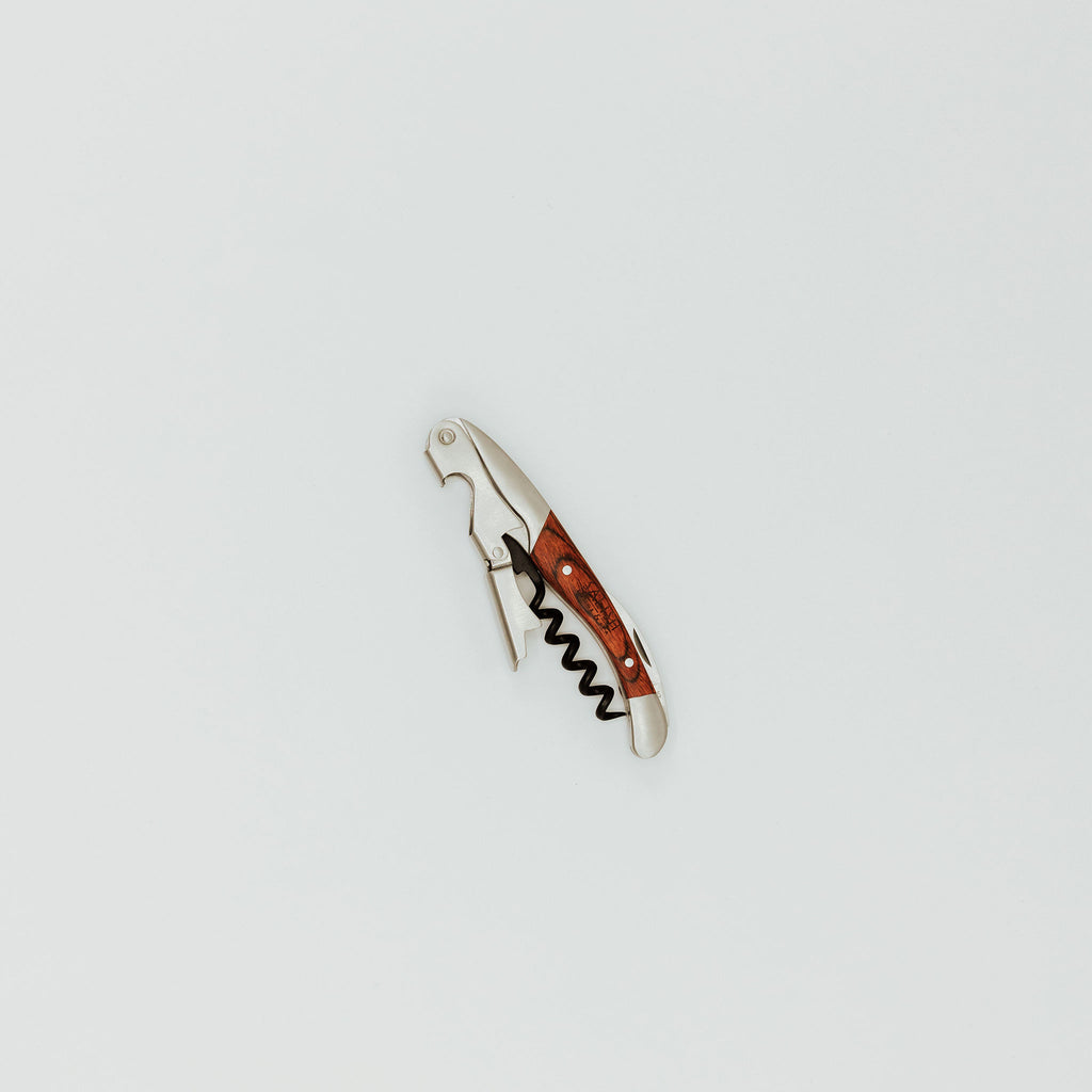 Salish Lodge & Spa Double Hinged Wine Key Manual Corkscrew