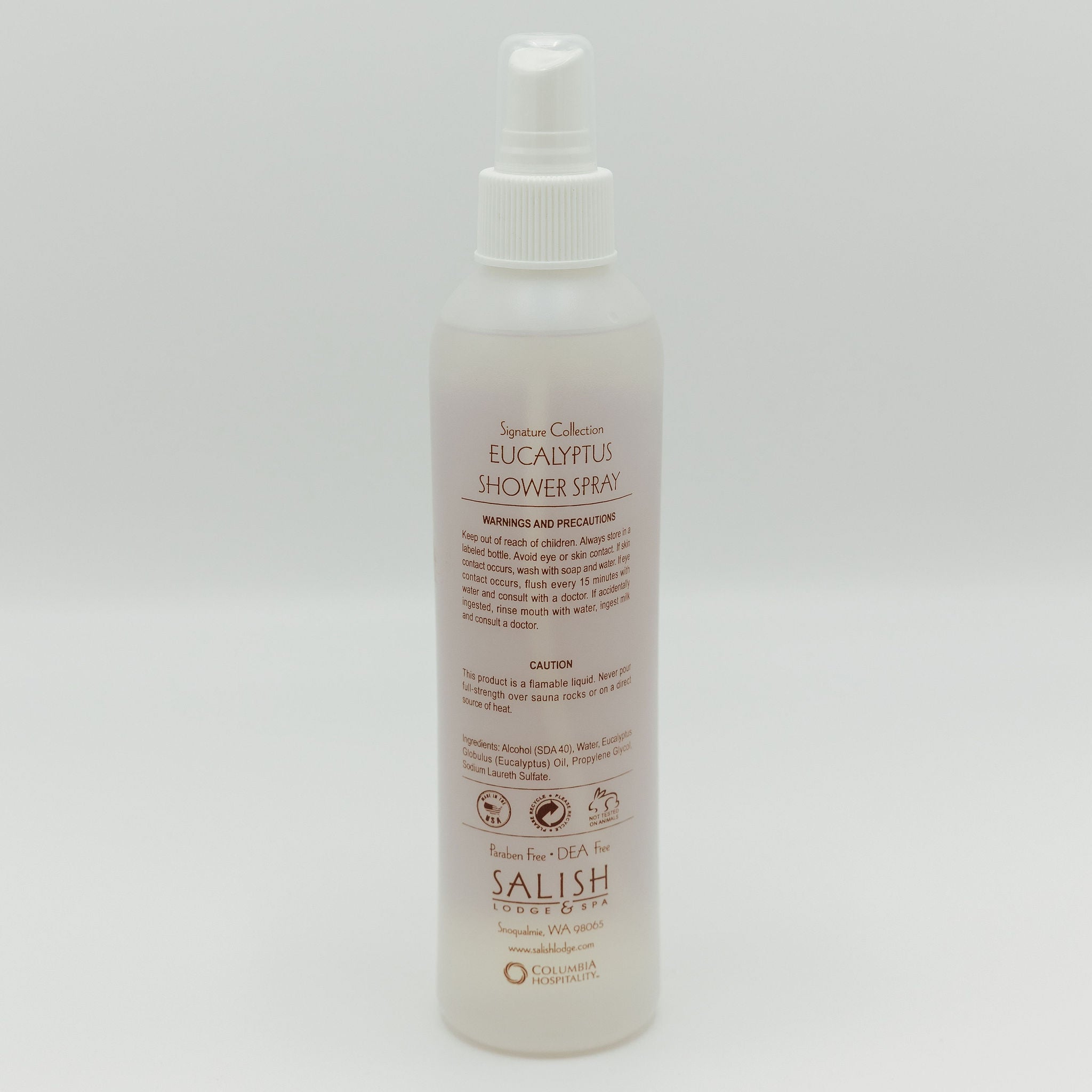 Salish Lodge & Spa Signature Collection Eucalyptus Shower Spray | Salish Lodge