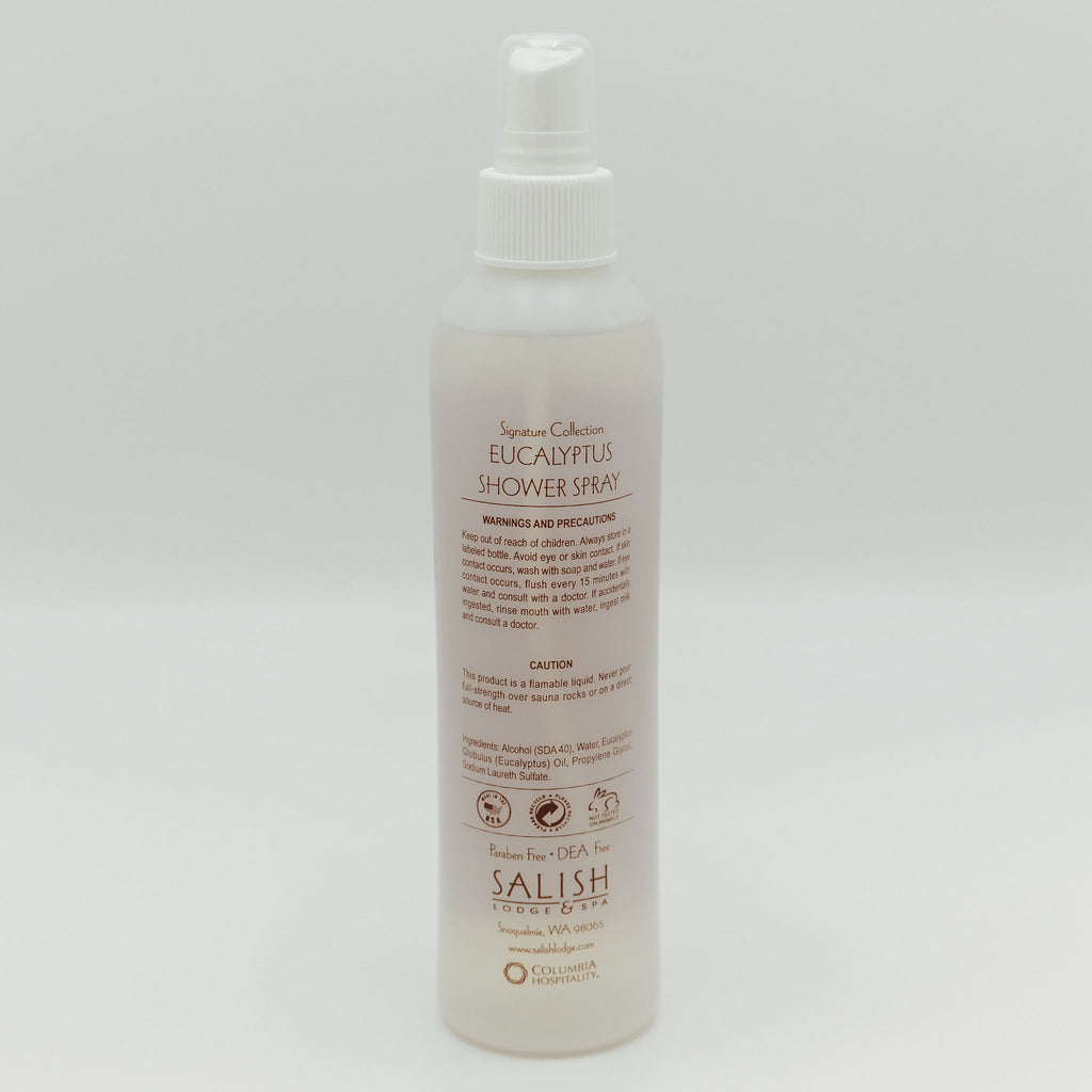 Salish Lodge & Spa Signature Collection Eucalyptus Shower Spray | Salish Lodge