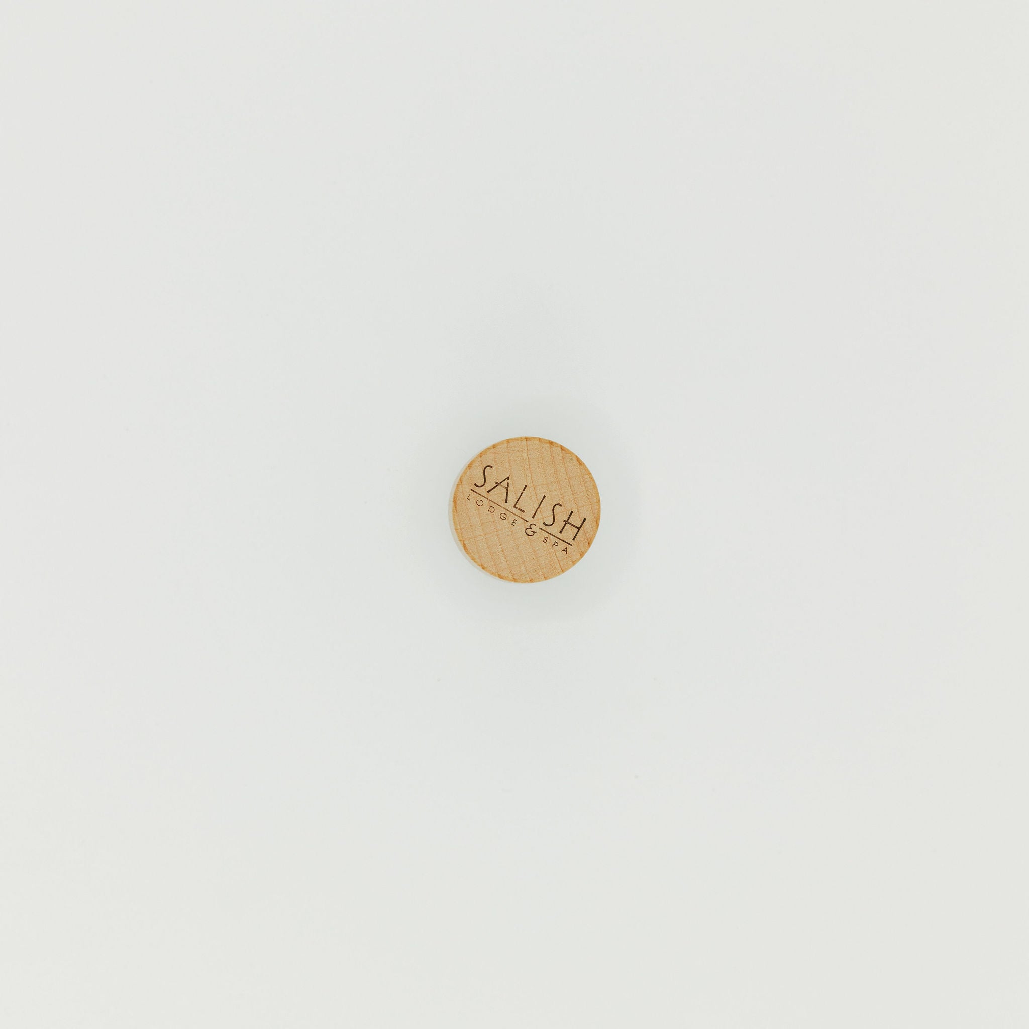 Salish Lodge & Spa Bottle Stopper Engraved Wooden Wine Cork | Salish Lodge