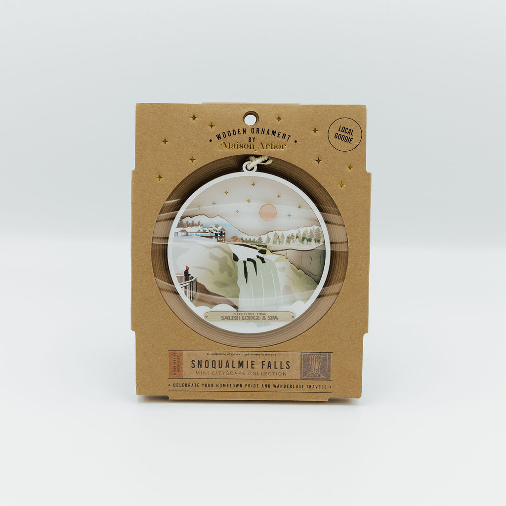 Maison Arbor Washington Ornament - Salish Lodge & Spa | Salish Lodge