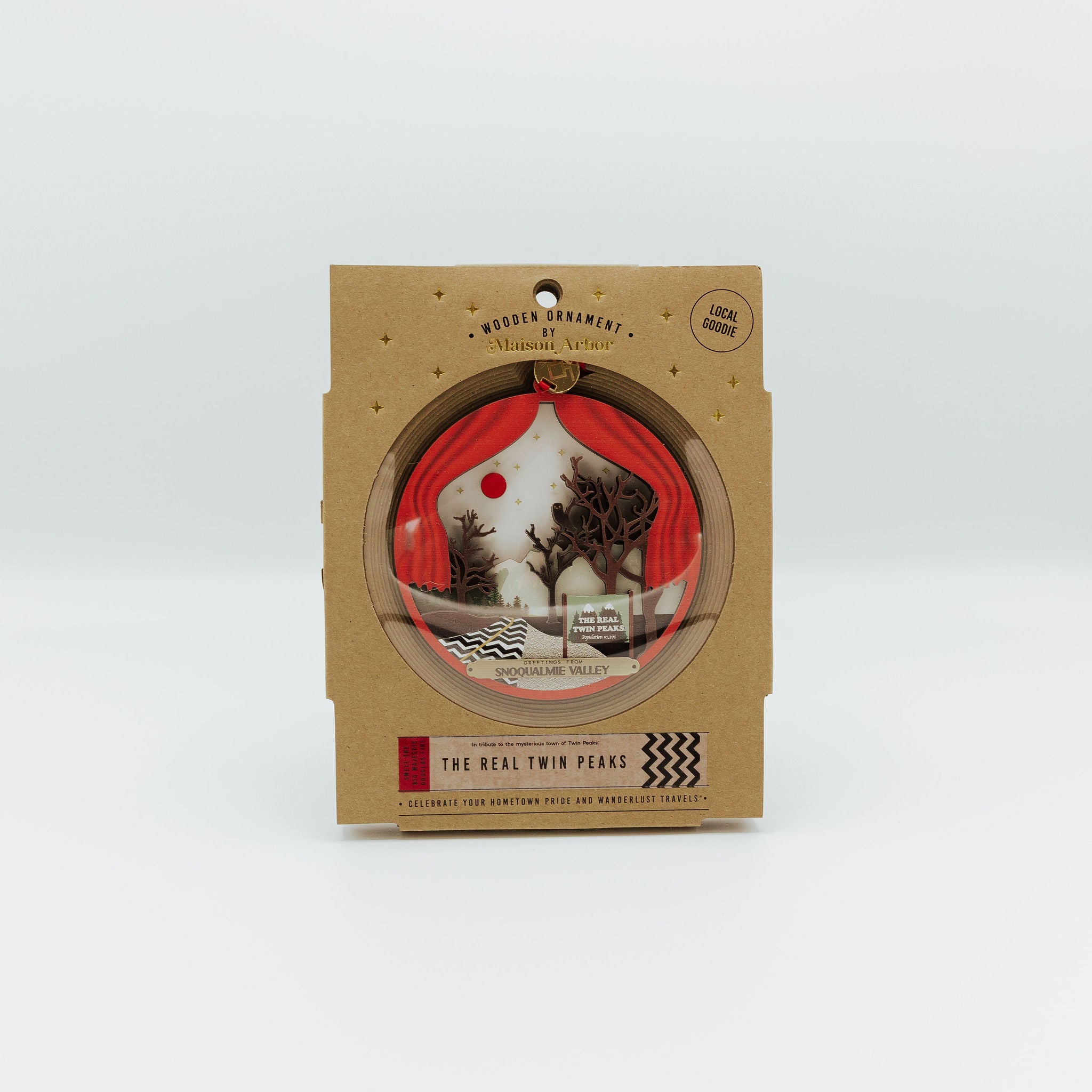 Maison Arbor Washington Ornament - Twin Peaks | Salish Lodge