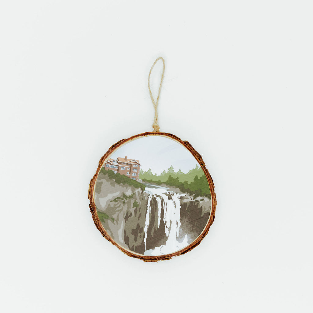 Snoqualmie Falls Ornament by Drawn to the PNW | Salish Lodge