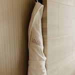 Salish Lodge & Spa Cotton Terry Embroidered Robe Adult Size | Salish Lodge