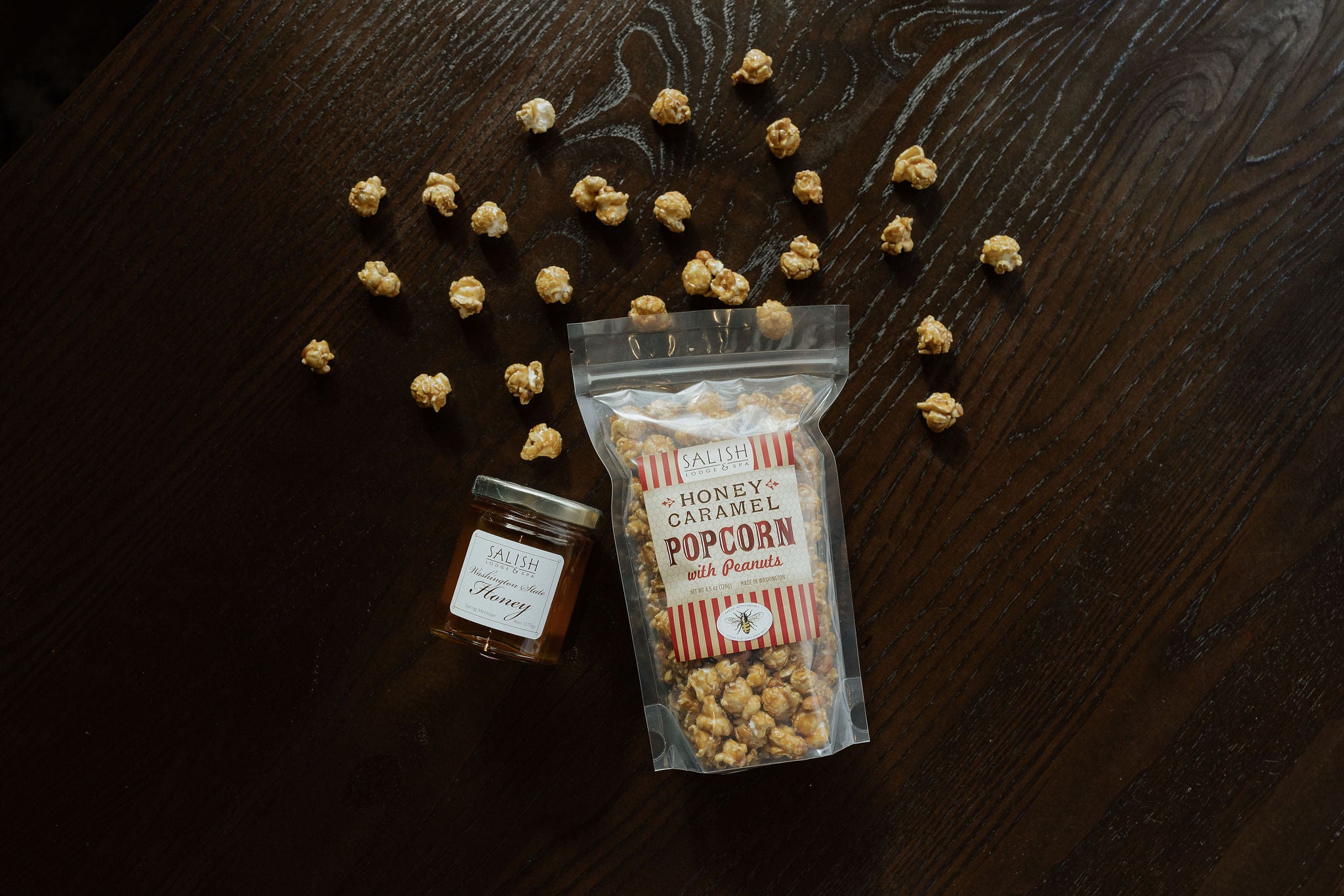 Salish Lodge & Spa Honey Caramel Popcorn, Salish Lodge & Spa Honey | Salish Lodge