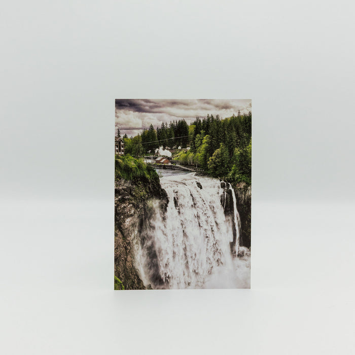 Salish Lodge & Spa Postcard - Roaring Falls | Salish Lodge