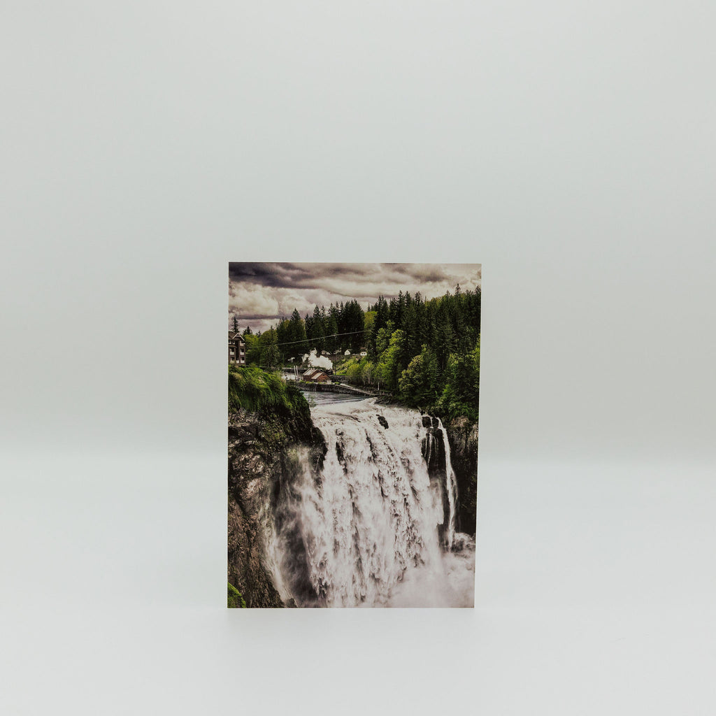 Salish Lodge & Spa Postcard - Roaring Falls | Salish Lodge