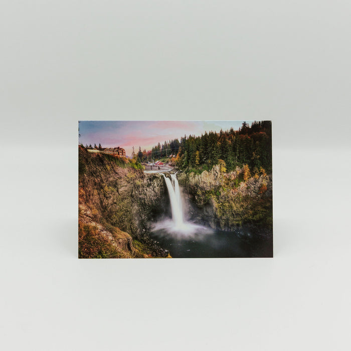 Salish Lodge & Spa Postcard - Rainbow Falls Horizontal | Salish Lodge