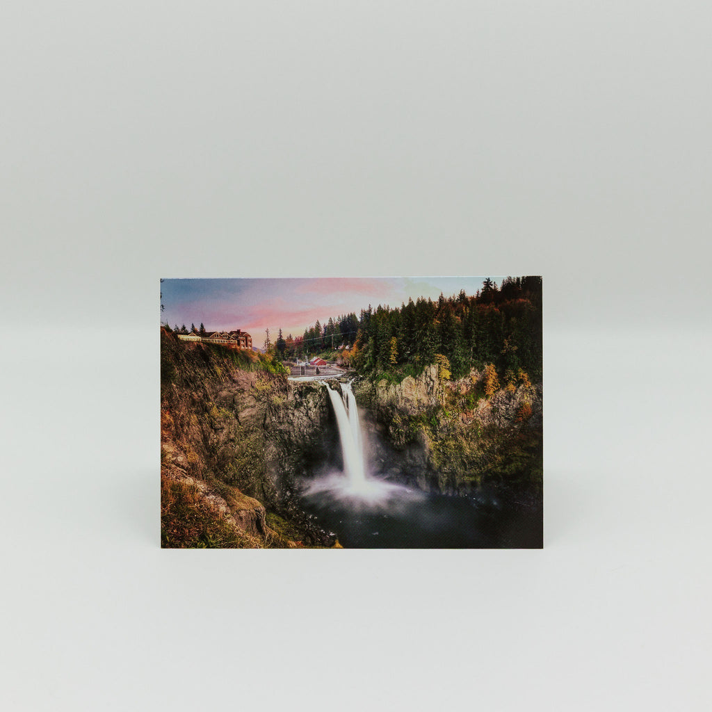 Salish Lodge & Spa Postcard - Rainbow Falls Horizontal | Salish Lodge