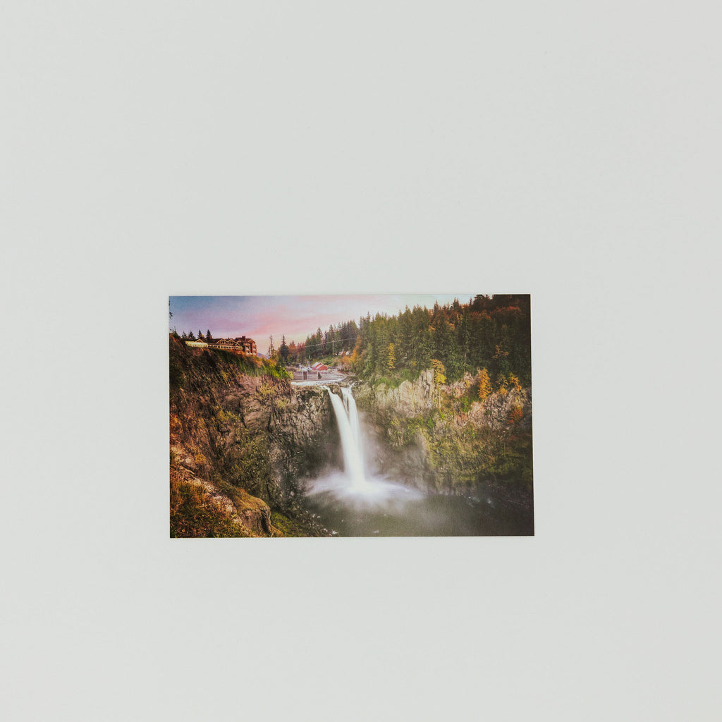 Salish Lodge & Spa Postcard - Rainbow Falls Horizontal | Salish Lodge