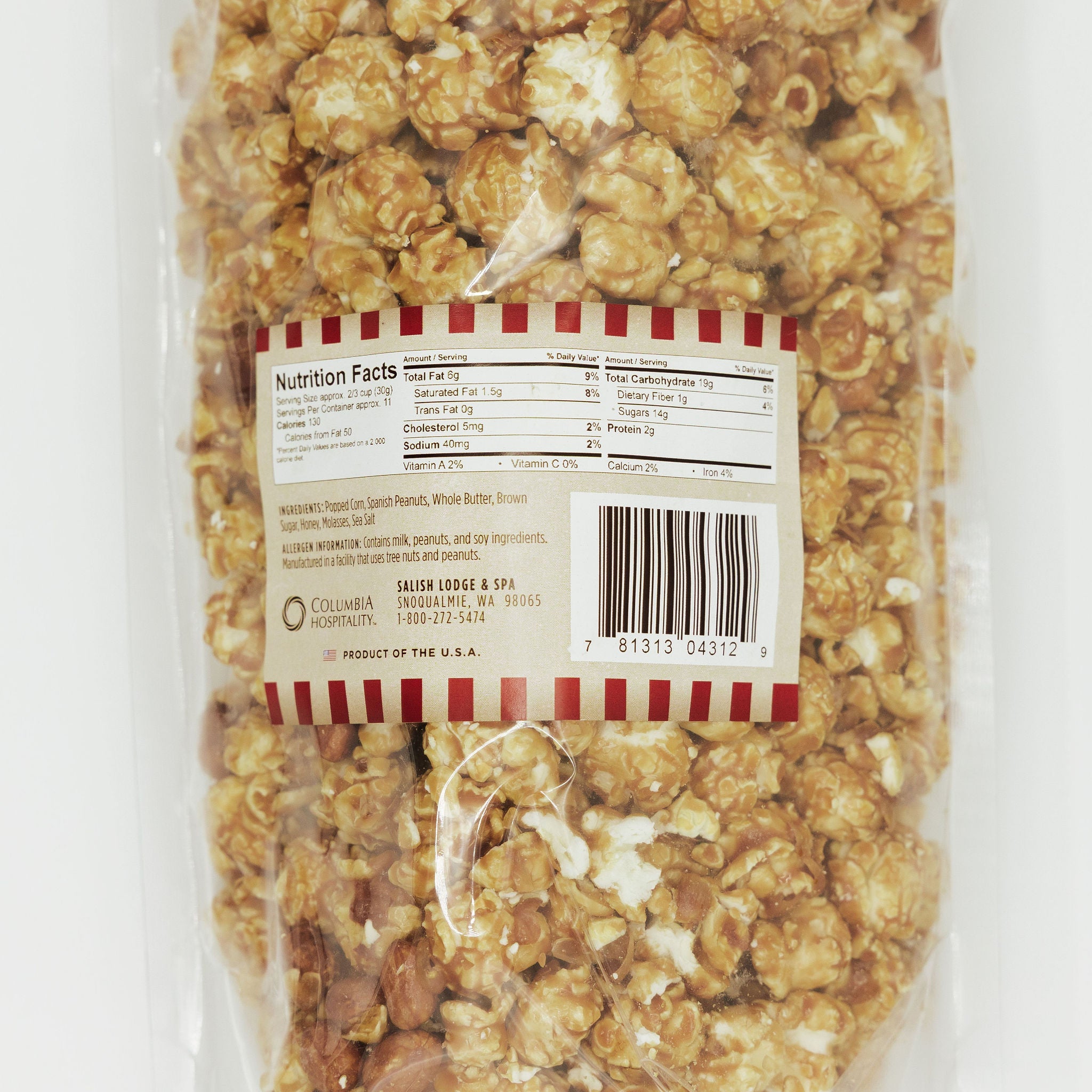 Salish Lodge & Spa Honey Caramel Popcorn | Salish Lodge