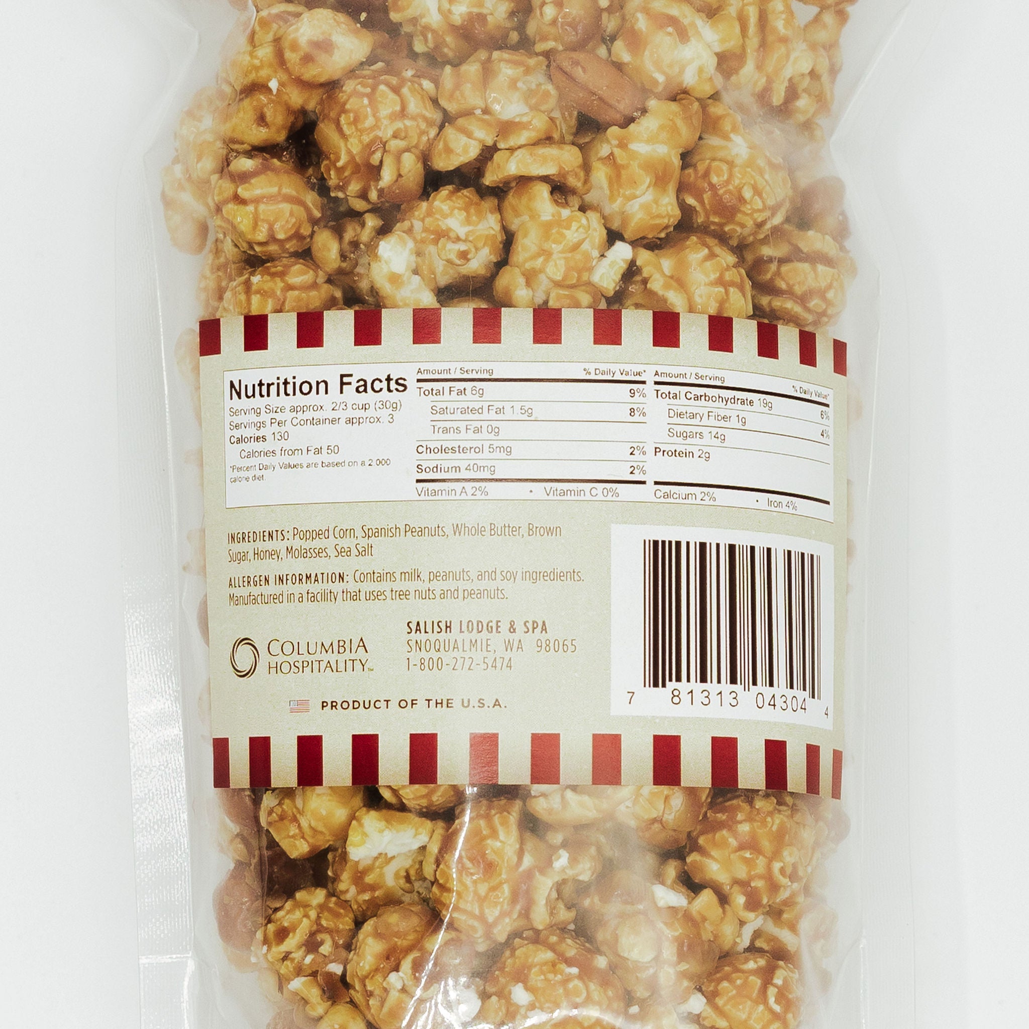 Salish Lodge & Spa Honey Caramel Popcorn | Salish Lodge