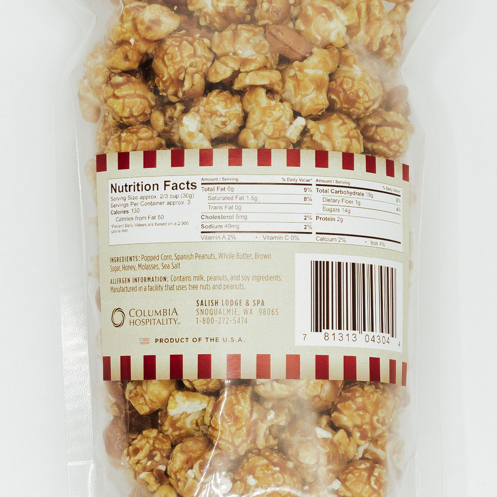 Salish Lodge & Spa Honey Caramel Popcorn | Salish Lodge