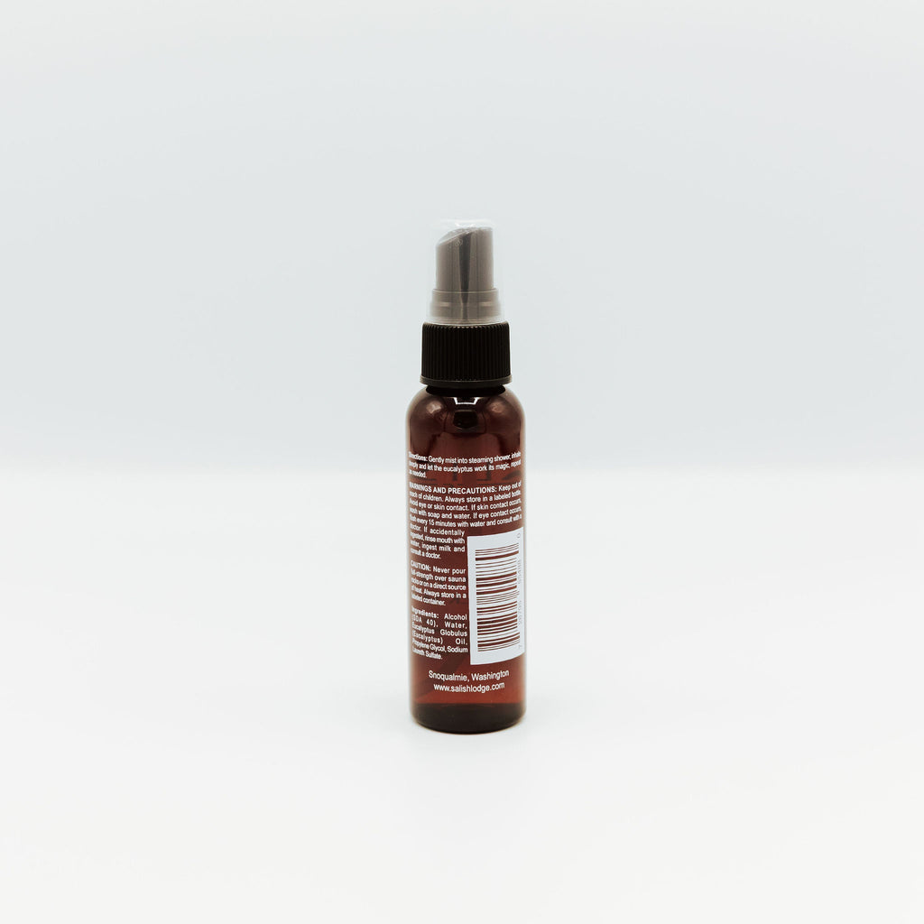 Salish Lodge & Spa Signature Collection Eucalyptus Shower Spray Travel Size | Salish Lodge
