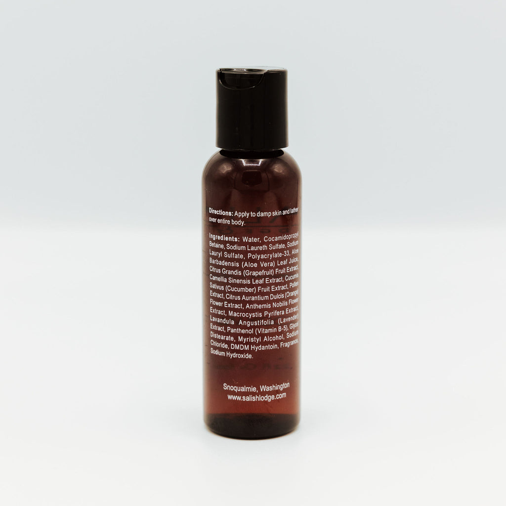 Salish Lodge & Spa Signature Collection Body Wash Travel Size | Salish Lodge
