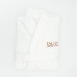 Salish Lodge & Spa Cotton Terry Embroidered Robe Adult Size | Salish Lodge