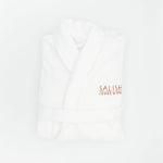 Salish Lodge & Spa Cotton Terry Embroidered Robe Adult Size | Salish Lodge