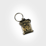 Salish Lodge & Spa Keepsake Metal Keychain in Black and Gold
